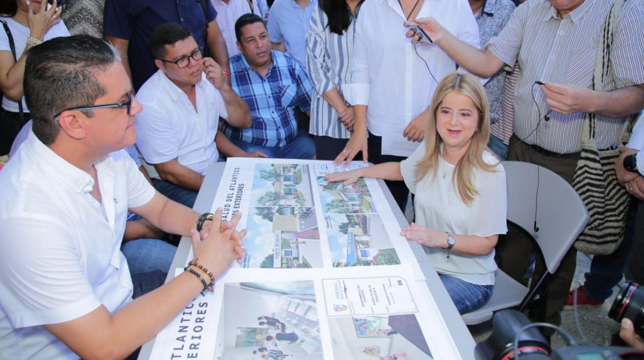 La Gobernadora del Atlántico, Elsa Noguera.