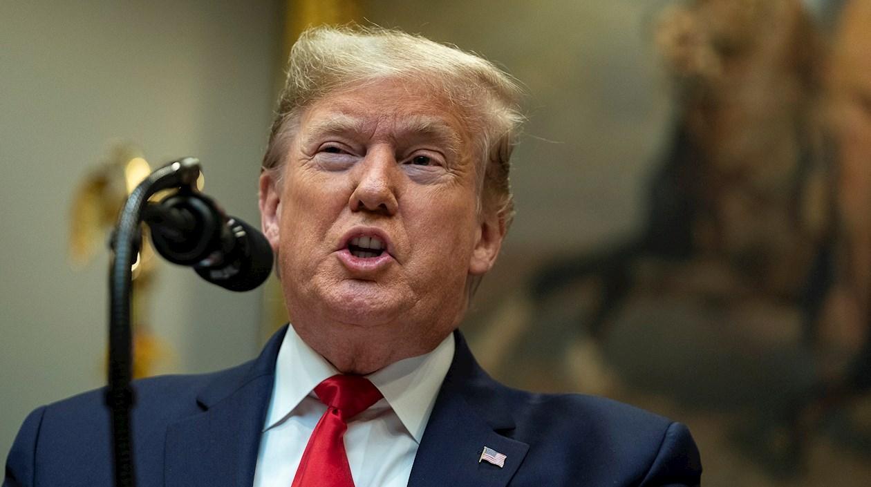 El presidente de Estados Unidos, Donald Trump.