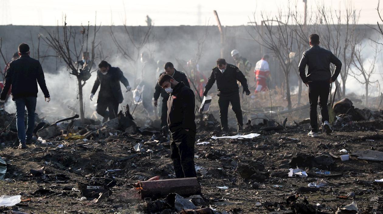 Lugar del accidente.