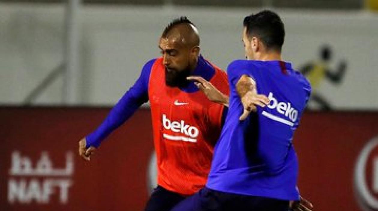 El volante chileno Arturo Vidal.