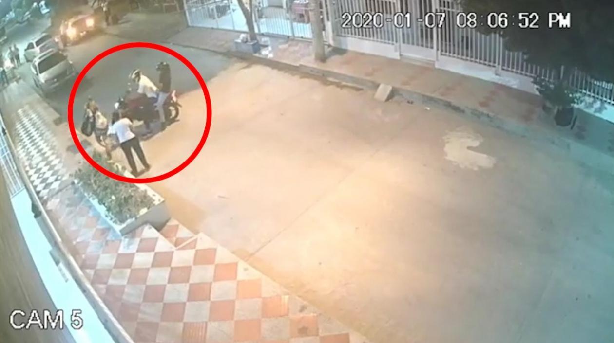 Atraco en Las Gaviotas.