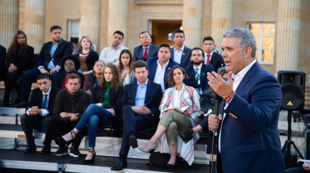 El Presidente de la República, Iván Duque.