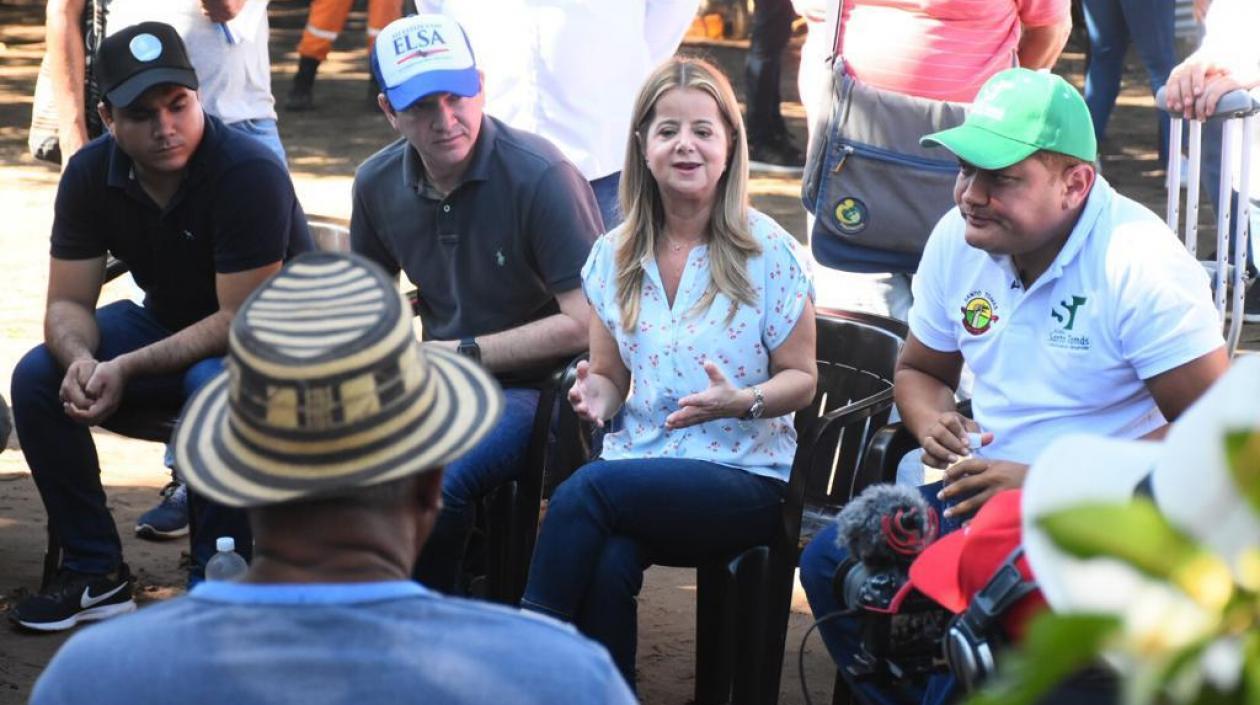 La Gobernadora del Atlántico, Elsa Noguera.