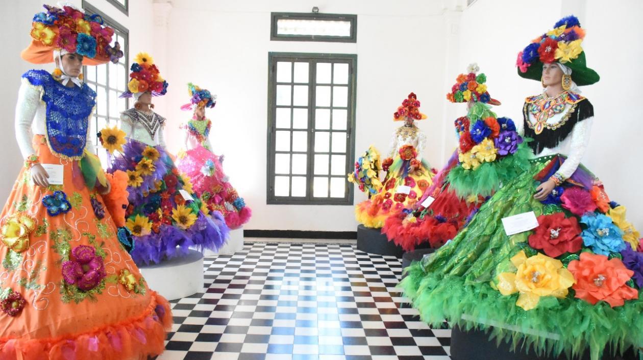 Parte de la exhibición ‘Tradición, Máscaras y Farotas’.