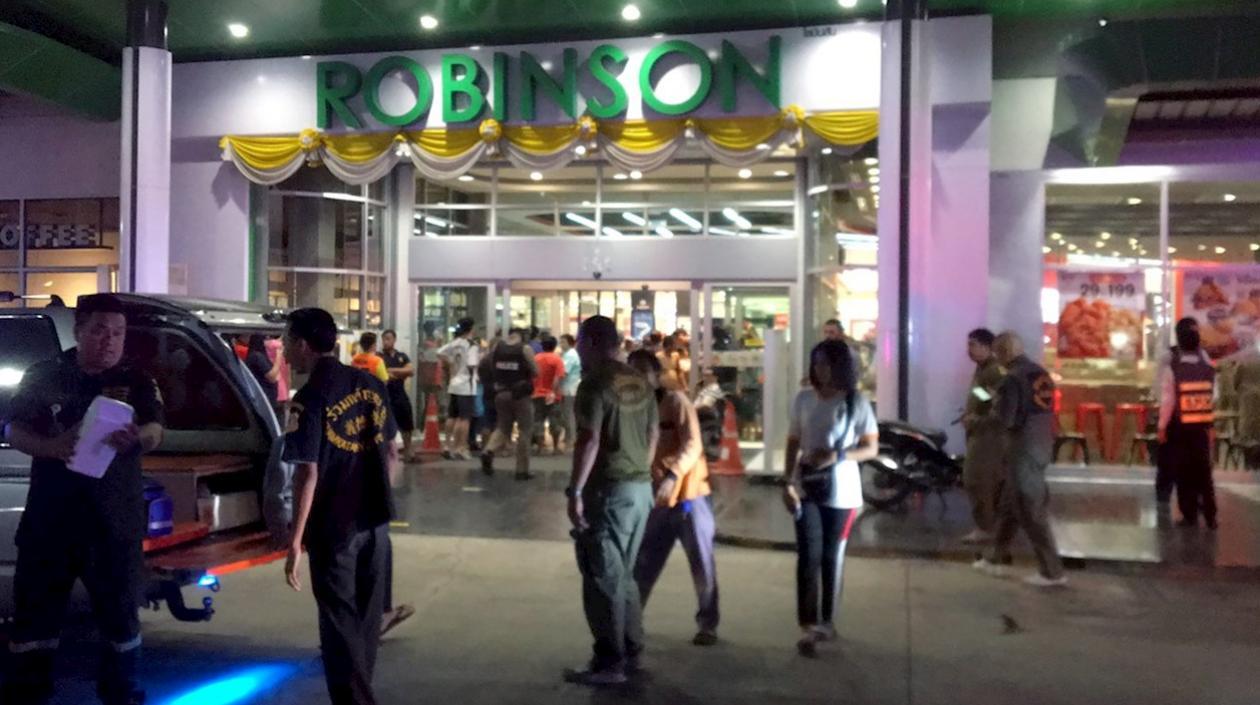 Joyería asaltada en Bangkok.