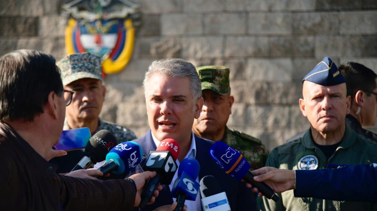 Iván Duque, presidente de Colombia.