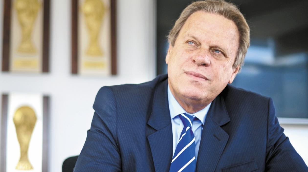 Ramón Jesurún, presidente de la Federación Colombiana de Fútbol.