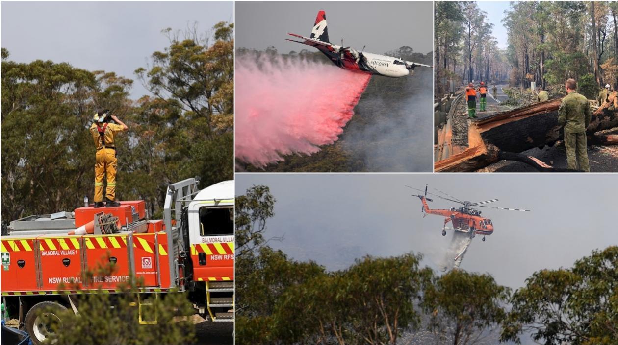 Desde septiembre hay varios episodios de incendios catastróficos.