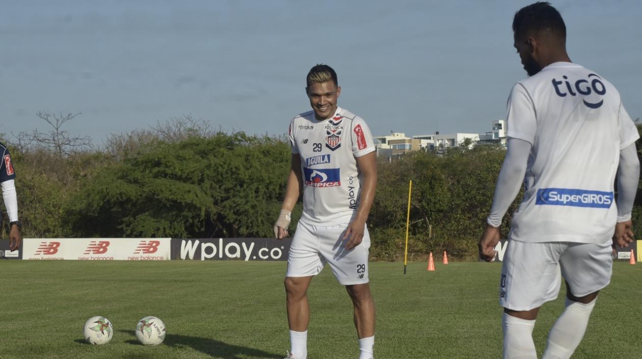 Teófilo Gutiérrez, delantero de Junior. 