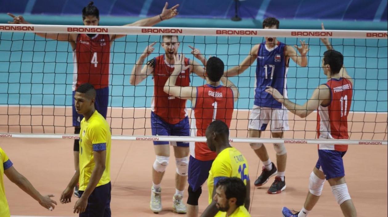 Alegría chilena y tristeza colombiana.