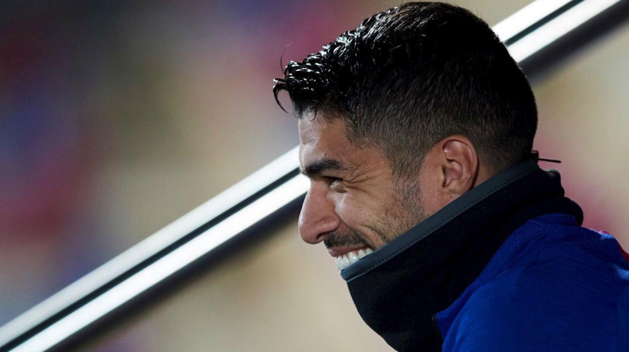 Luis Suárez, delantero del Barcelona. 