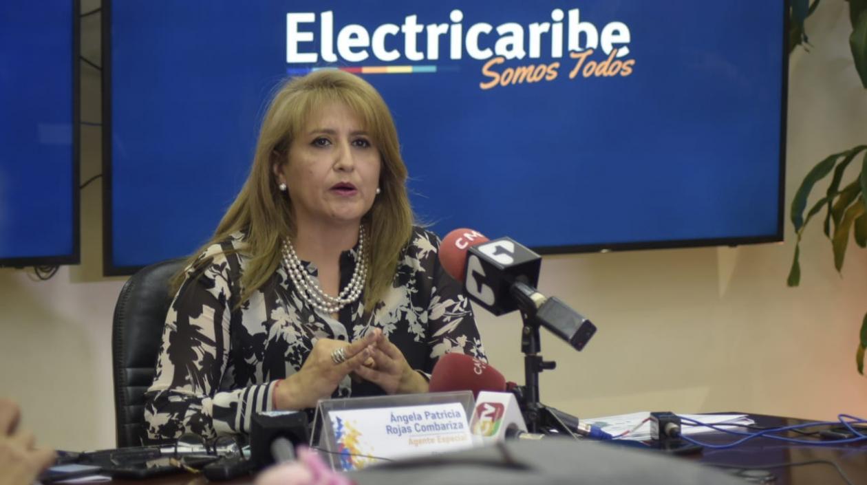 Ángela Rojas Combariza, agente especial de Electricaribe.