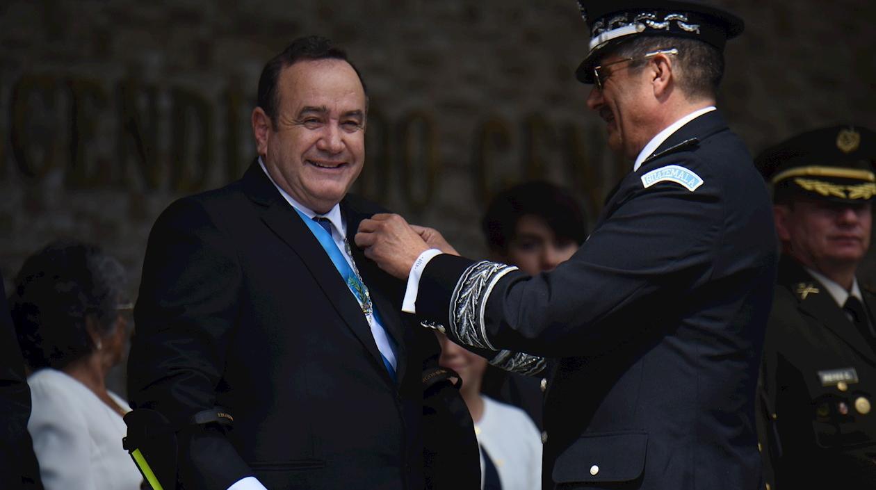 Alejandro Giammattei,presidente de Guatemala.