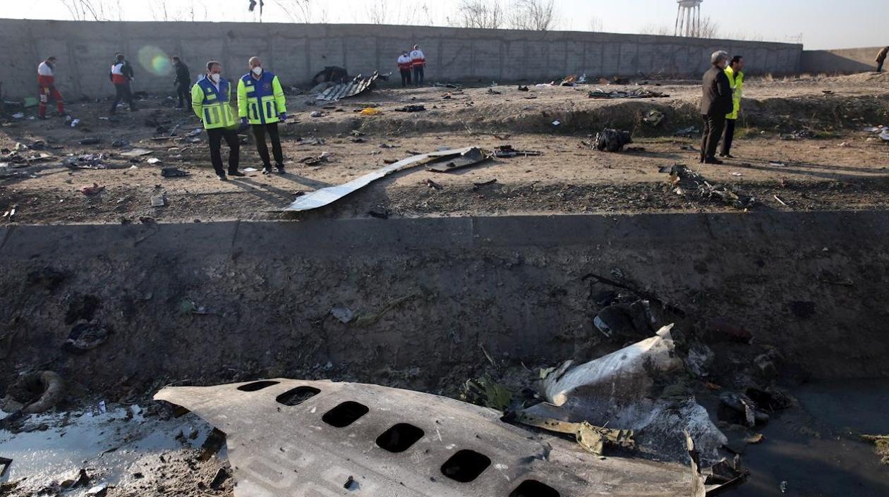 Lugar del siniestro.