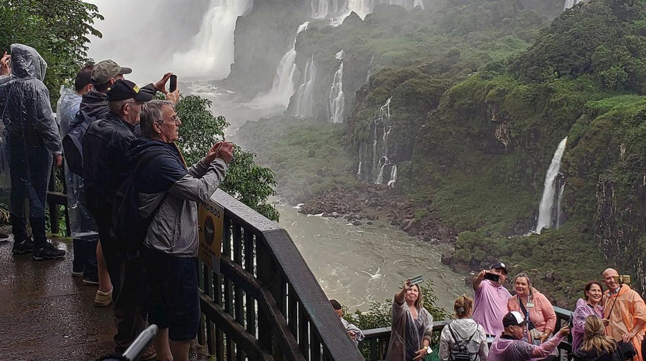 Cataratas de Iguaçu, en Brasil.