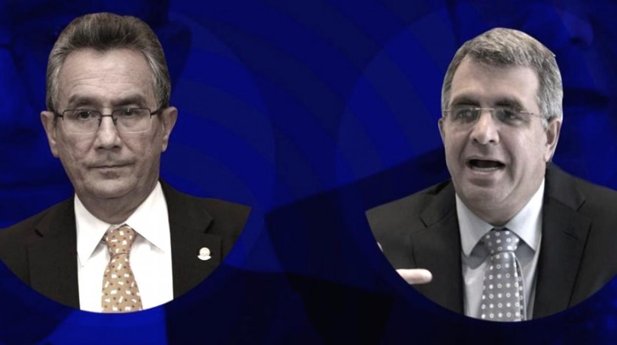 Juan Fernando Mejía Pérez y Luis Gabriel Miranda Buelvas.