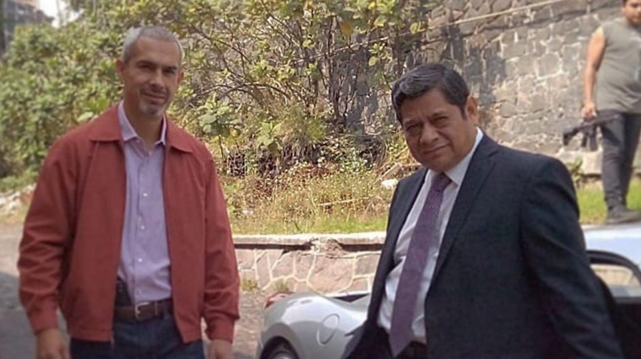 Jorge Navarro Sánchez y Luis Gerardo Rivera, actores fallecidos.