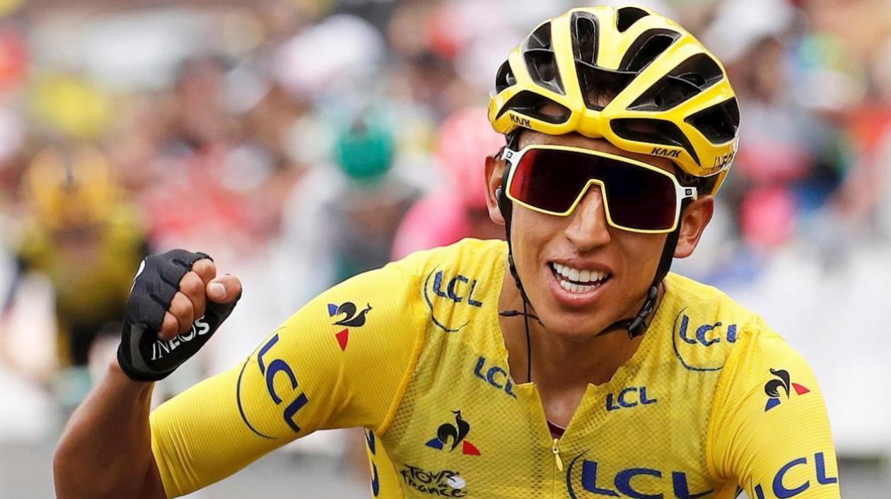 El colombiano Egan Bernal.