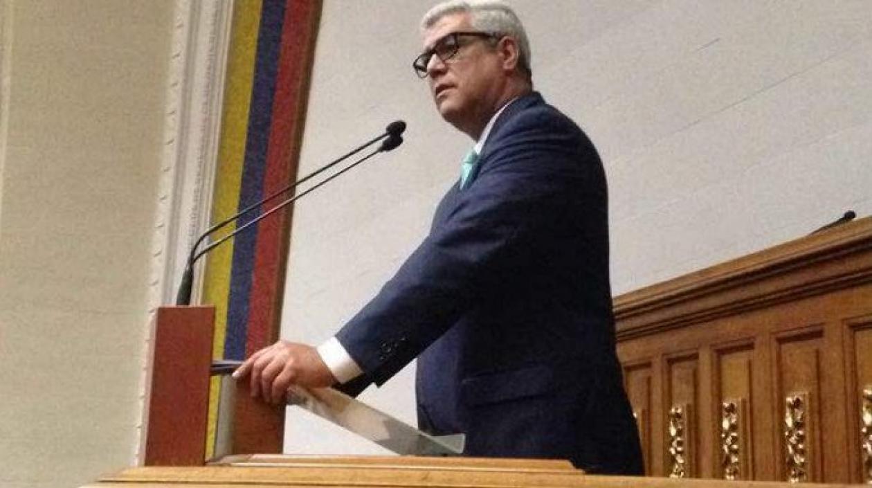 El diputado opositor Alfonso Marquina.