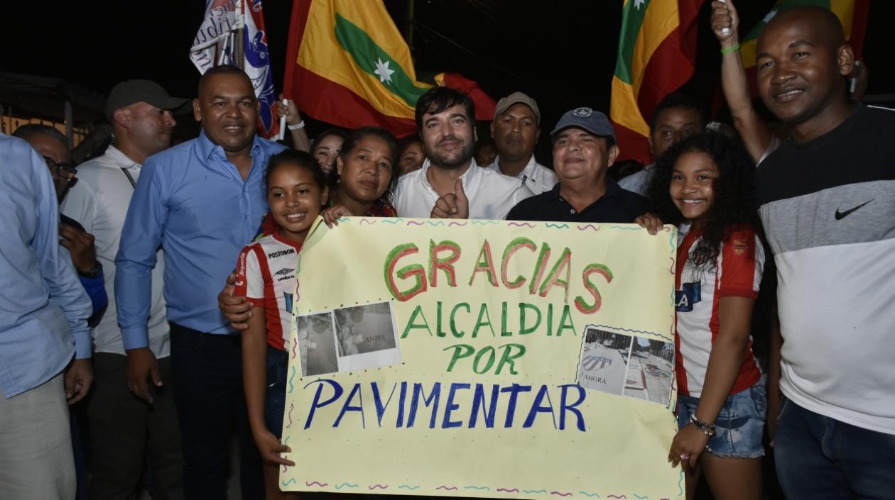 El Alcalde de Barranquilla, Jaime Pumarejo.