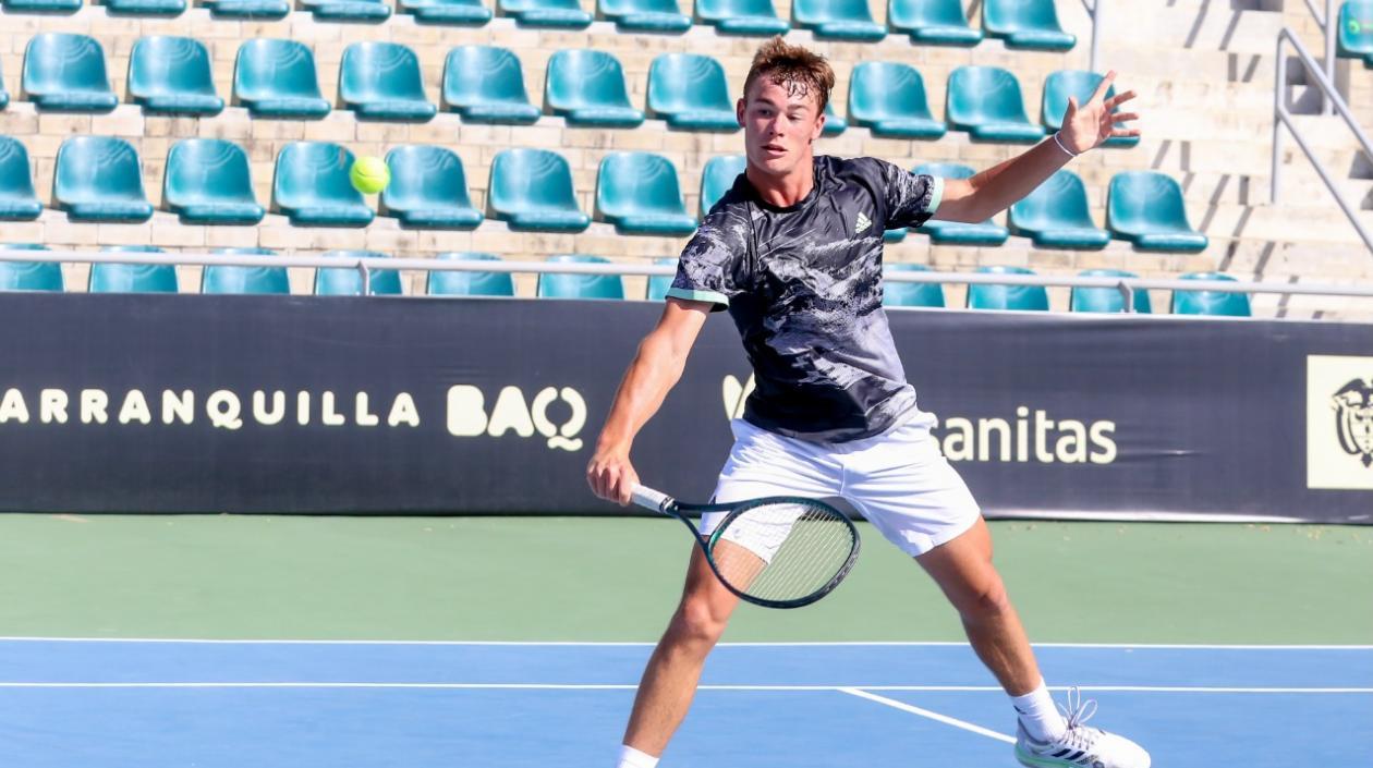  Martin Breysach, siembra número dos del torneo. 