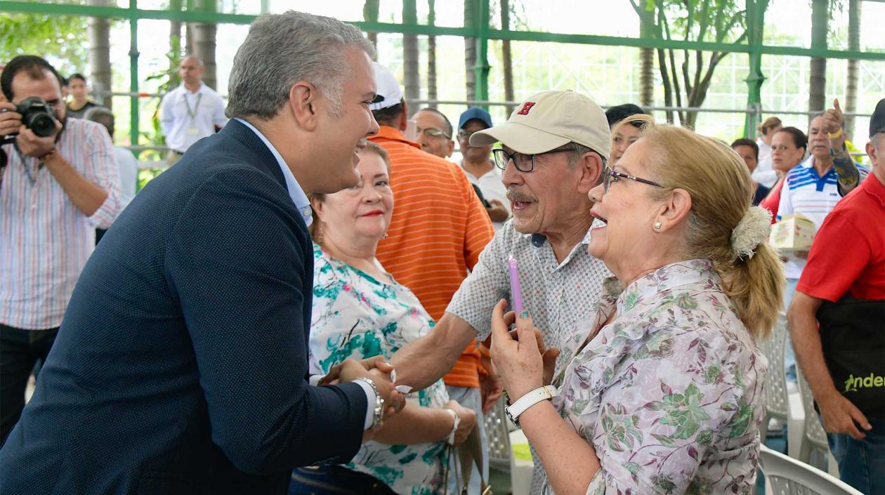 El Presidente de la República, Iván Duque.