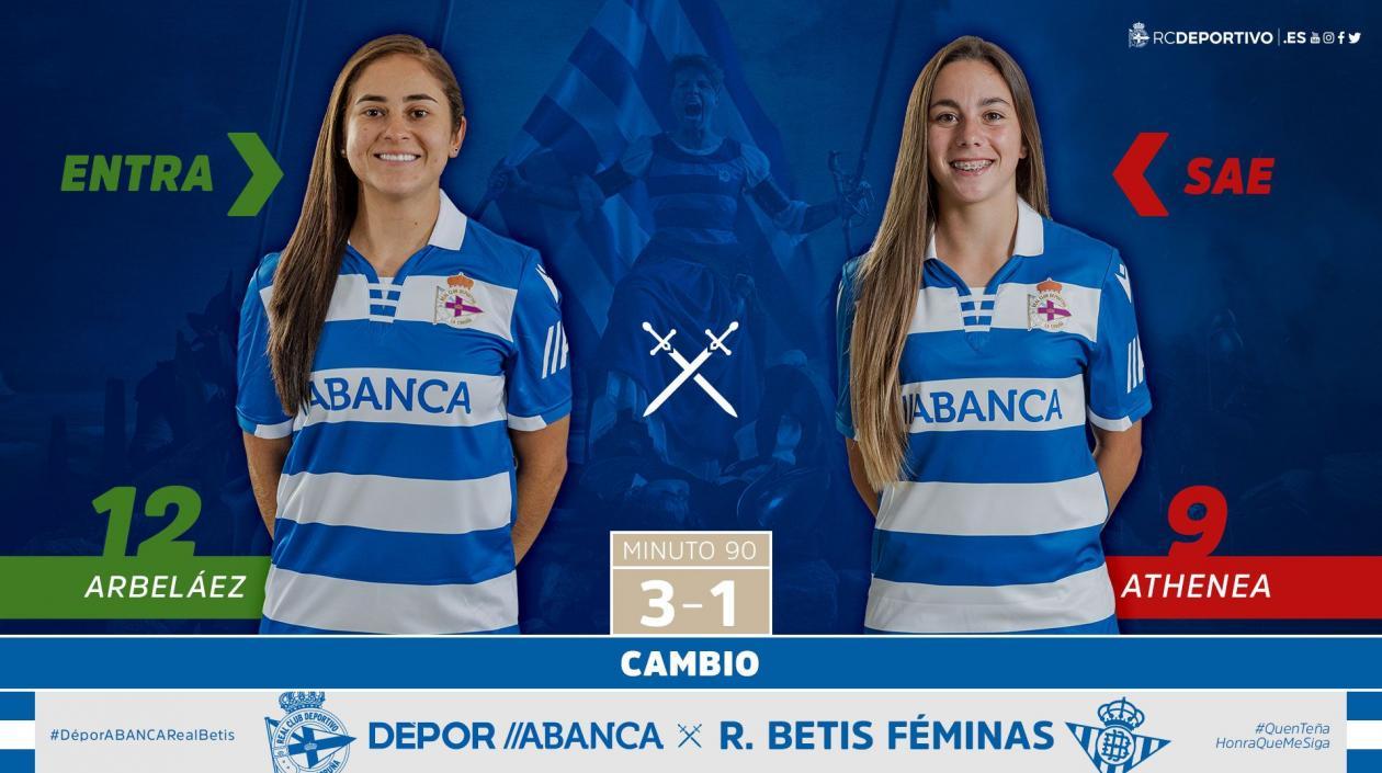 Carolina Arbeláez ingresó en el segundo tiempo. 