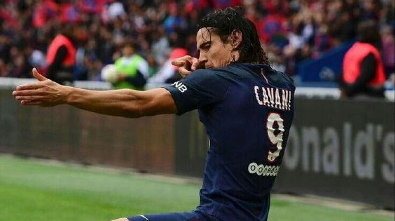 El uruguayo Edinson Cavani.