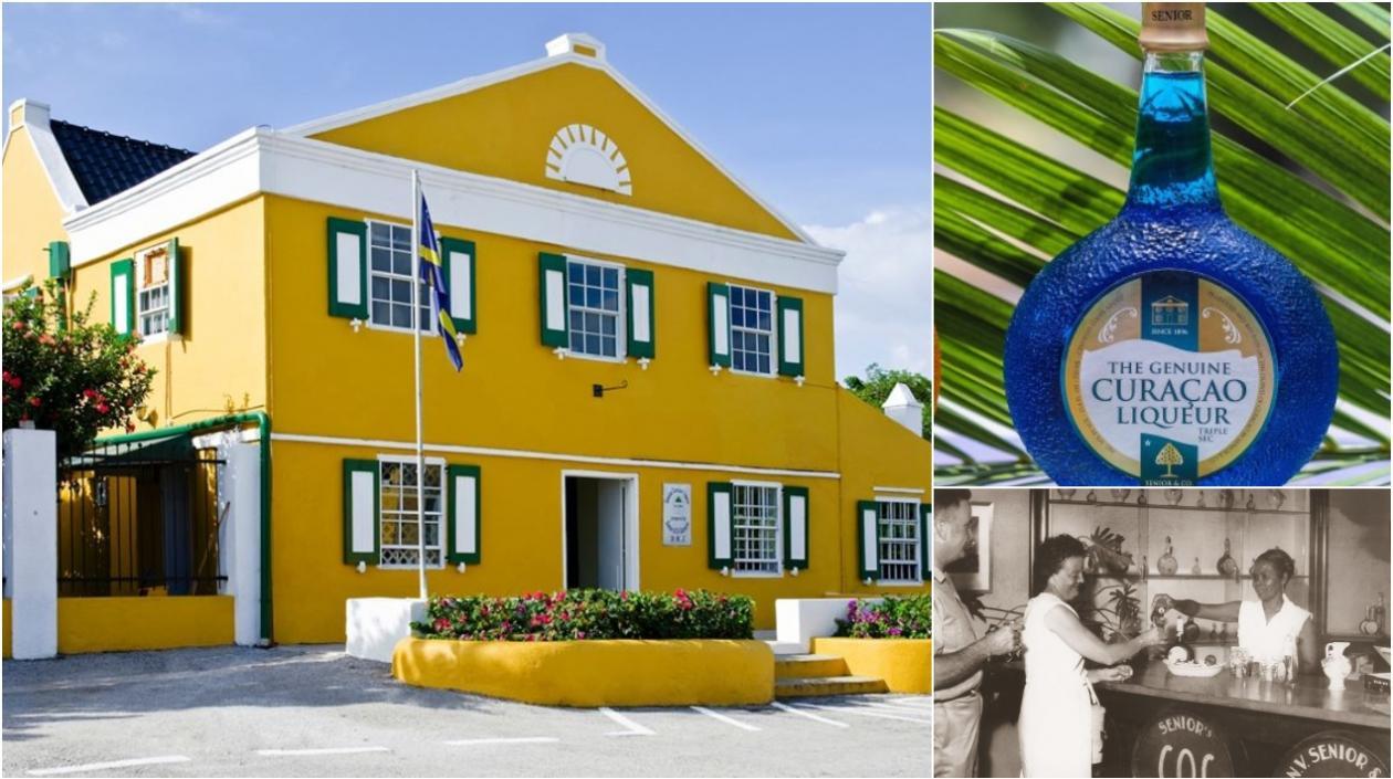 Landhuis Chobolobo, hacienda donde se fabrica el genuino licor de Curazao.