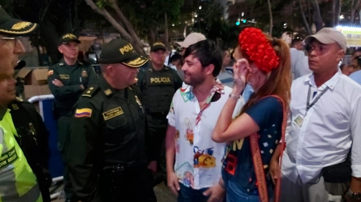 Alcalde Jaime Pumarejo durante la Lectura del Bando.
