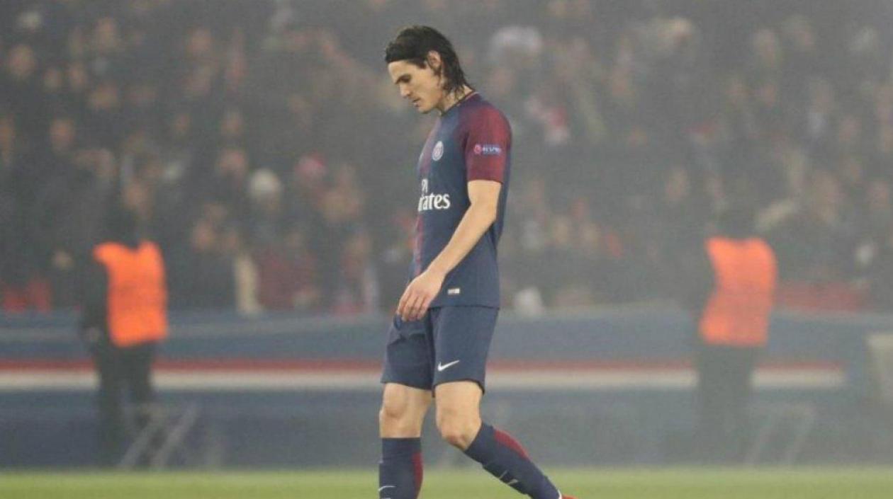 El delantero uruguayo Edinson Cavani.