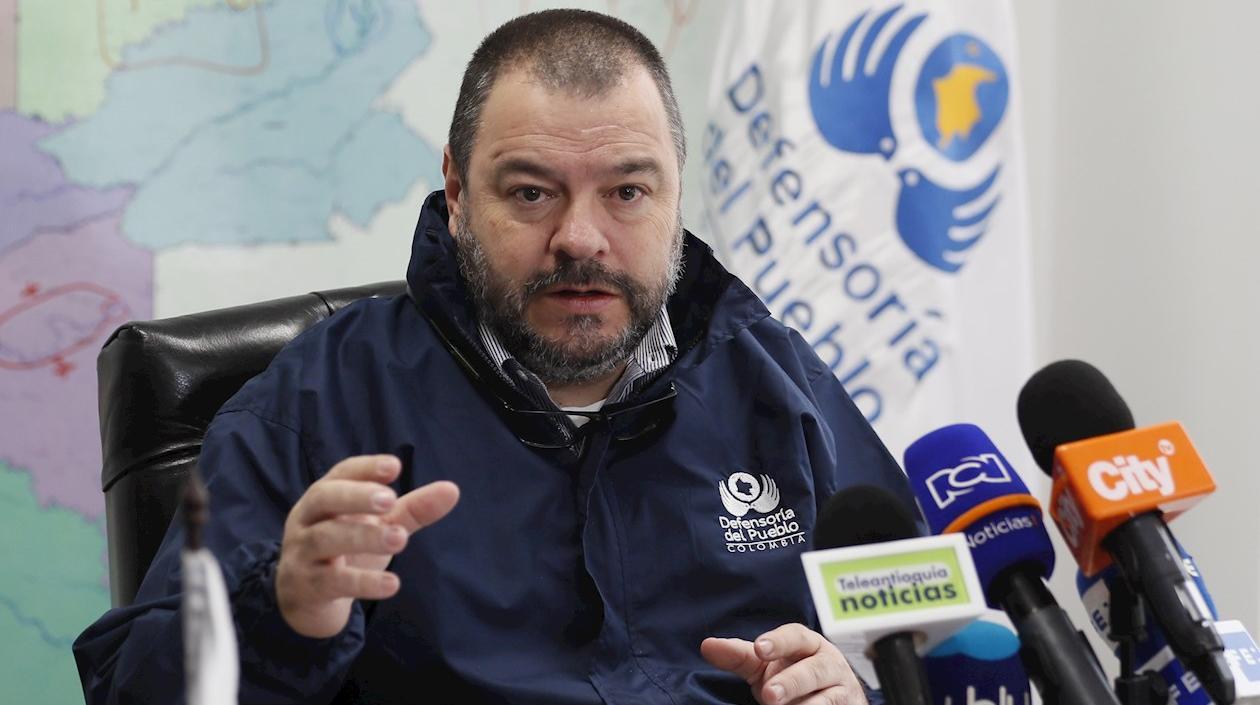 El Defensor del Pueblo de Colombia, Carlos Alfonso Negret.