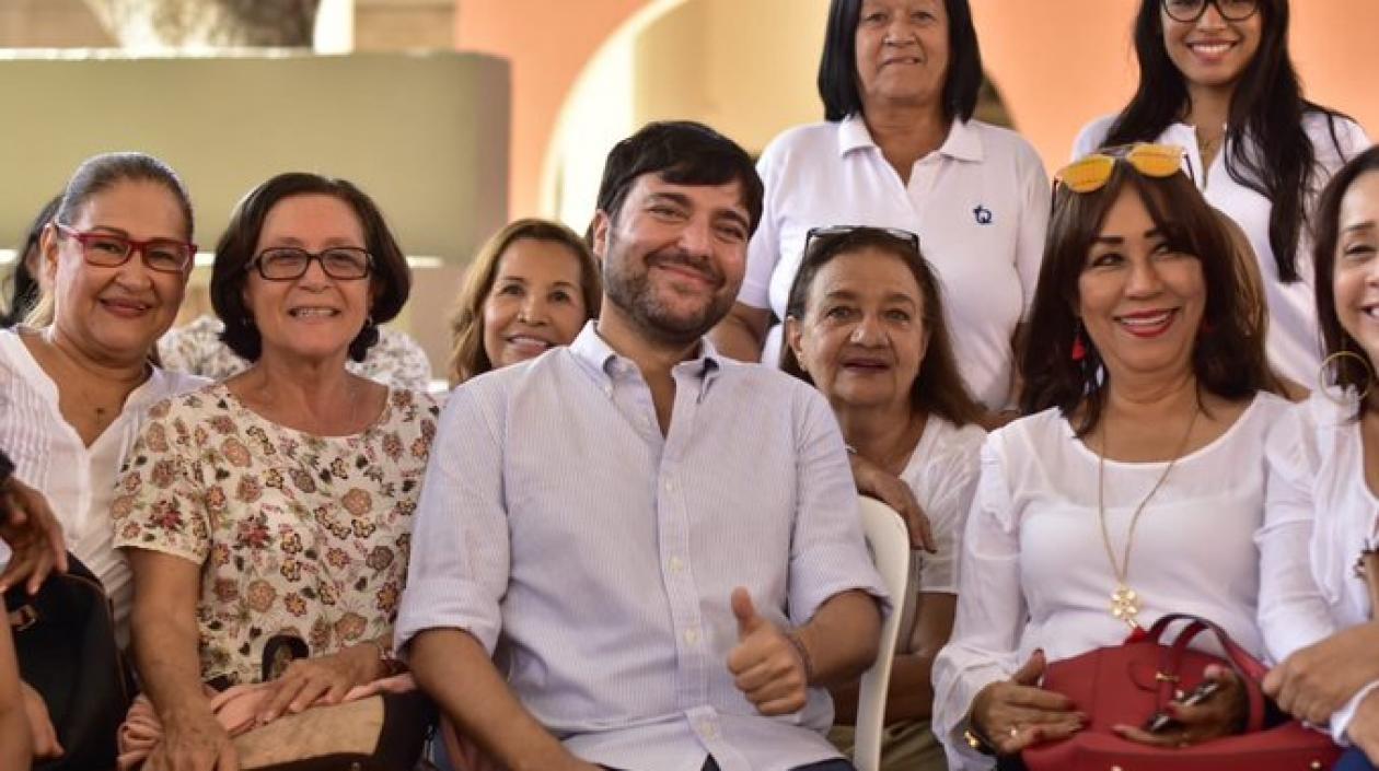 El Alcalde de Barranquilla, Jaime Pumarejo.