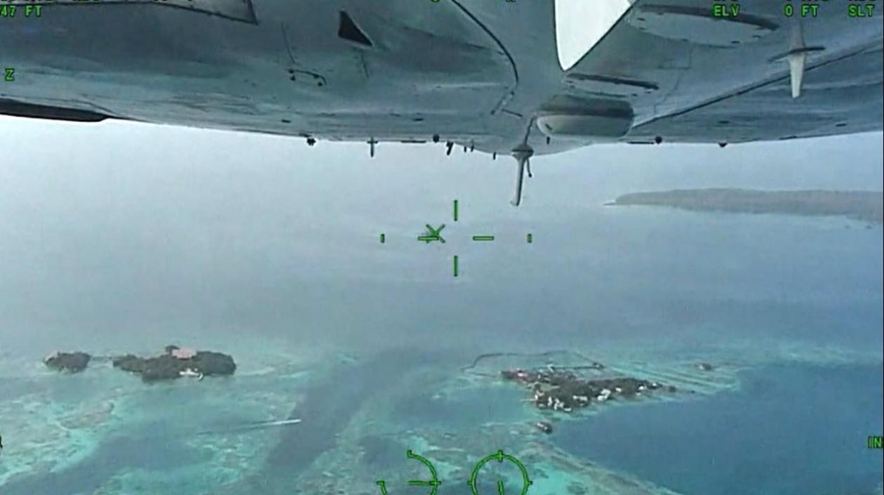 Monitoreo con aeronaves de la FAC.