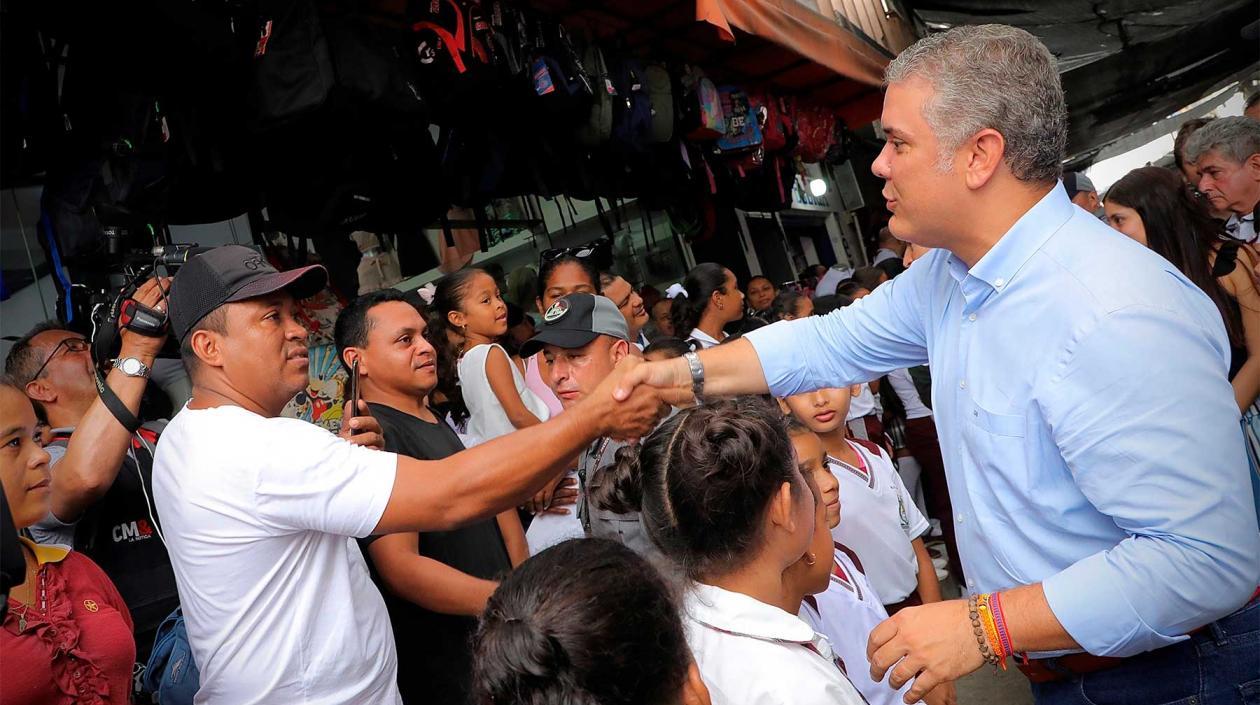 El Presidente de la República, Iván Duque.