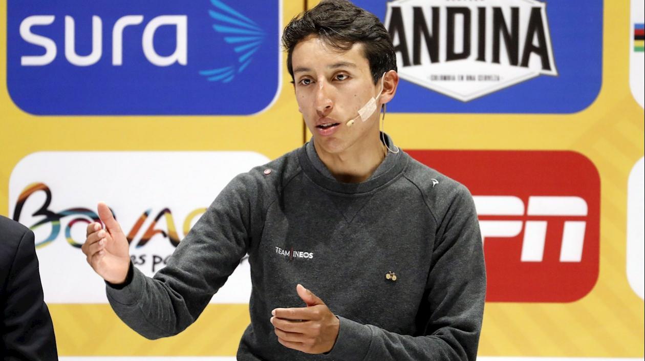 El colombiano Egan Bernal.