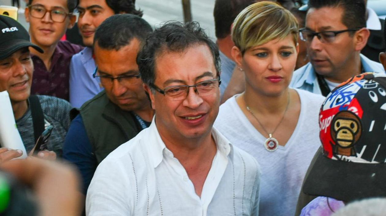 Gustavo Petro, senador.