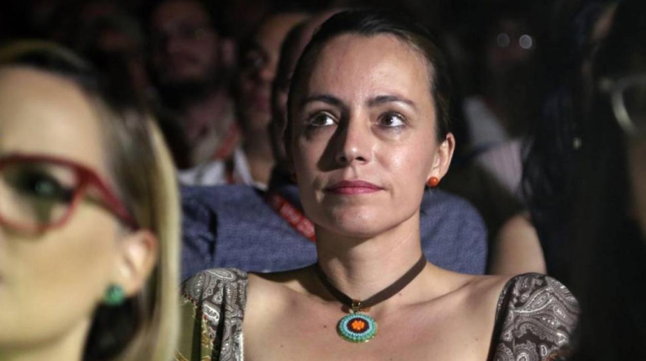 Alexandra Nariño, exguerrillera que dice adiós al Partido FARC.