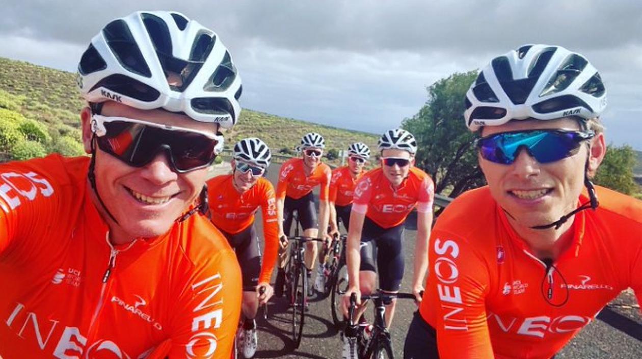 El británico Chris Froome (izquierda).