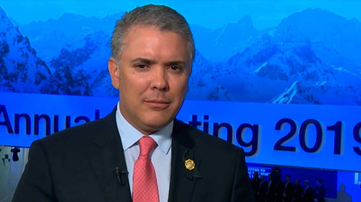 El Presidente de la República, Iván Duque.