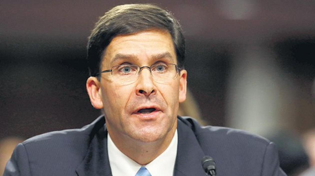 El secretario de Defensa de EE.UU., Mark Esper.