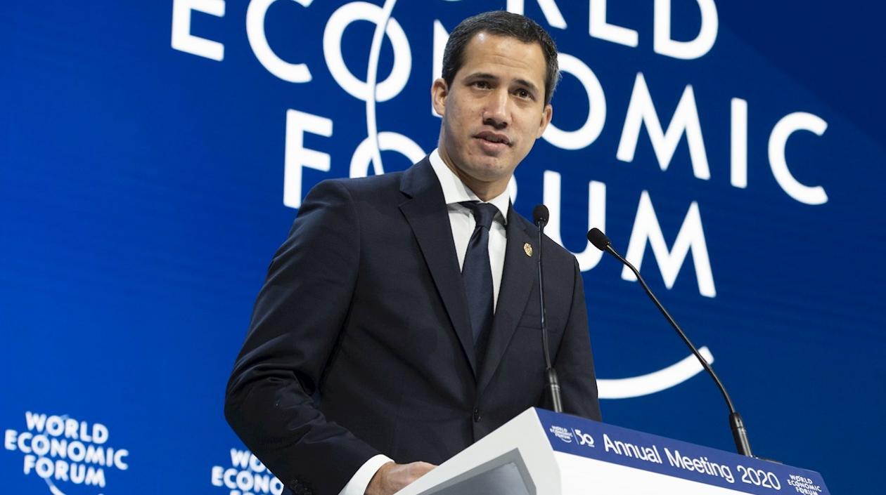 El presidente de su Asamblea Nacional, Juan Guaidó.