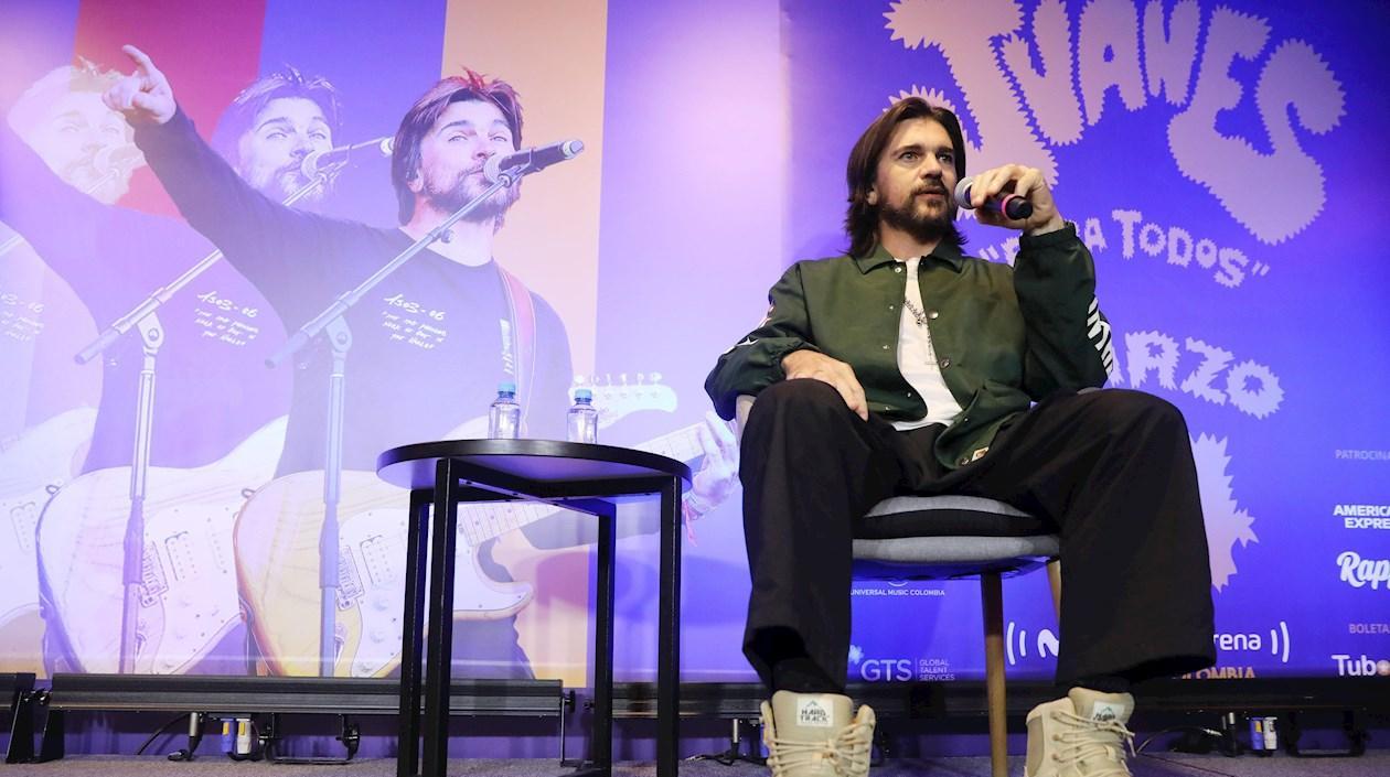 El artista colombiano Juanes.