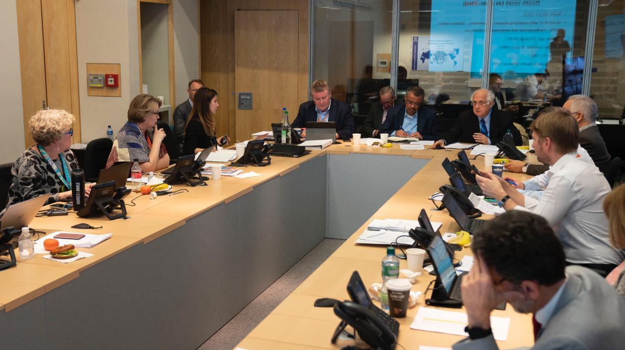 Reunión de expertos de la OMS.