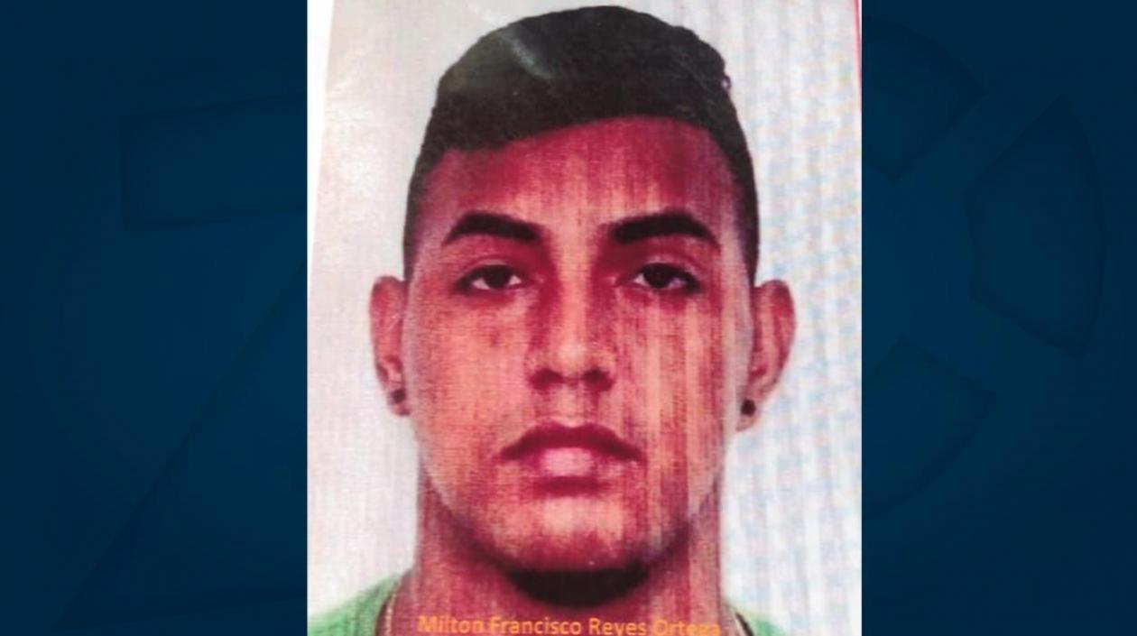 Milton Francisco Reyes Ortega, prófugo.