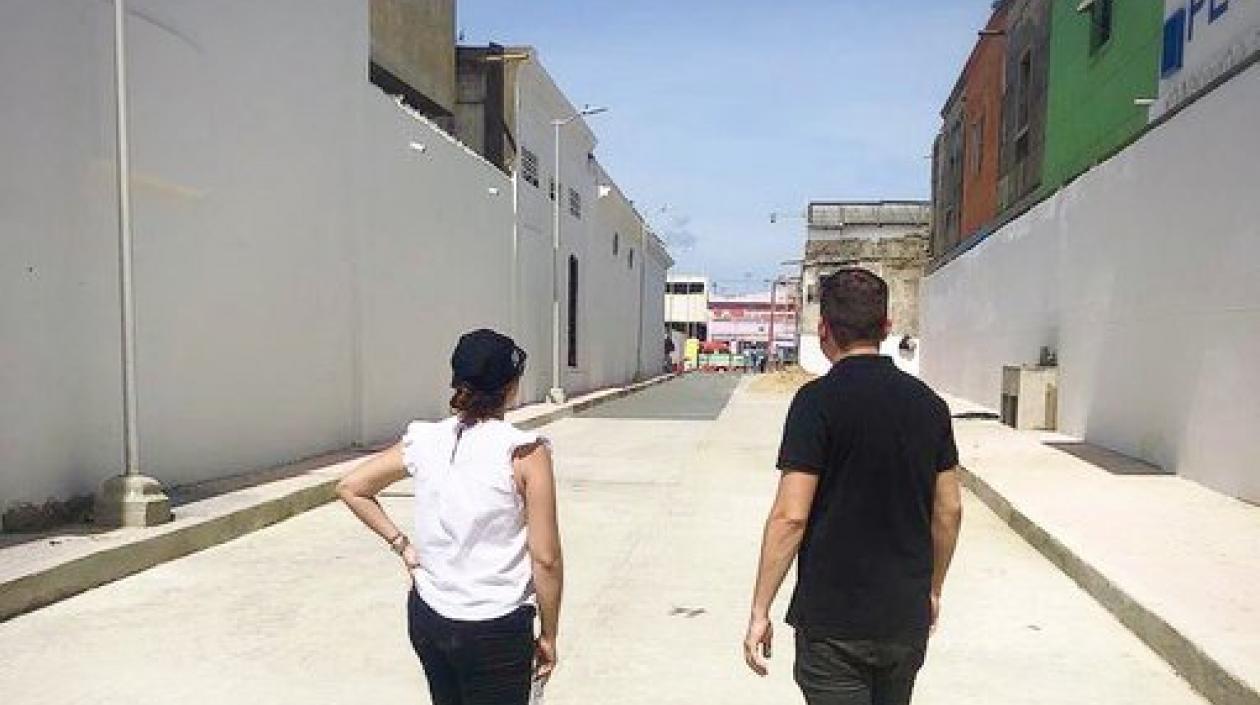 La calle 31, lugar en donde quedará el 'Paseo del Sabor'.