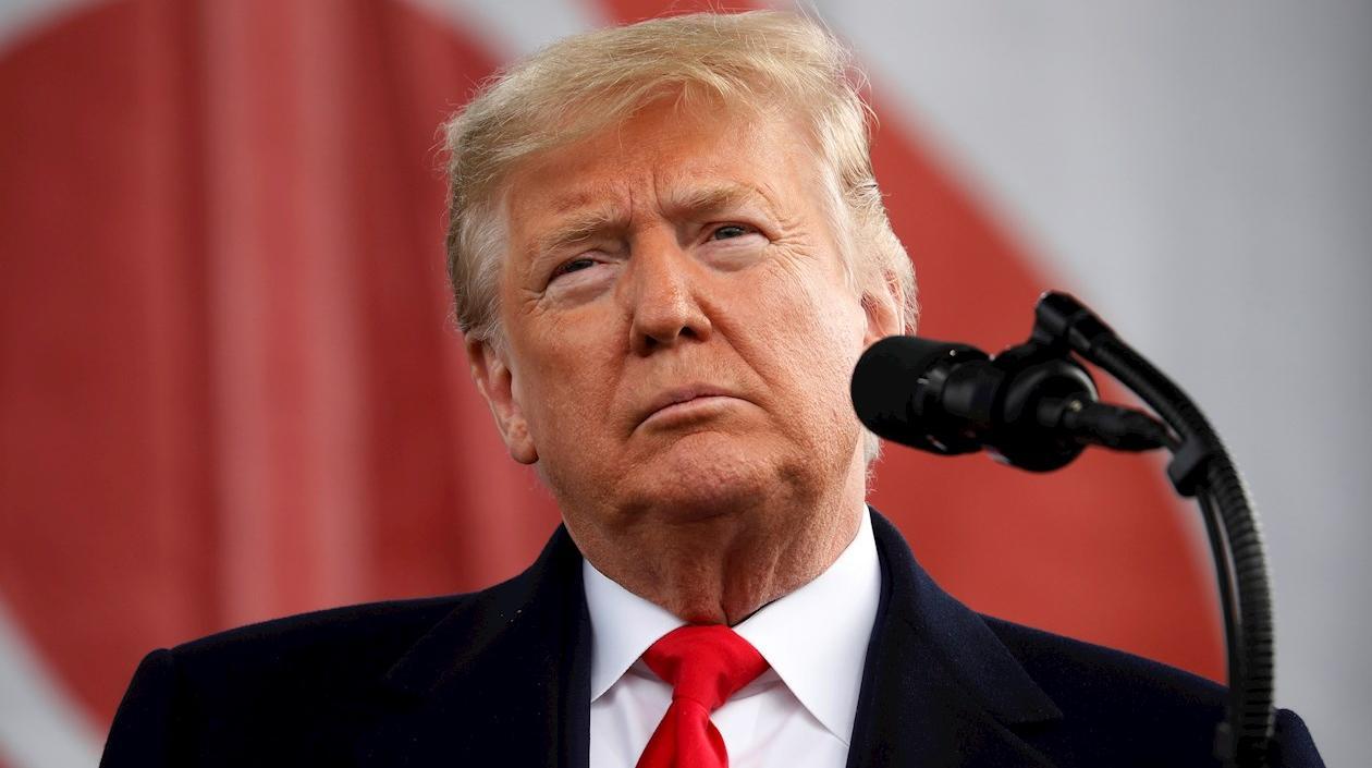 Donald Trump, presidente de los Estados Unidos.