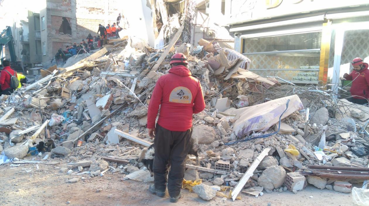 Así quedaron algunas edificaciones.