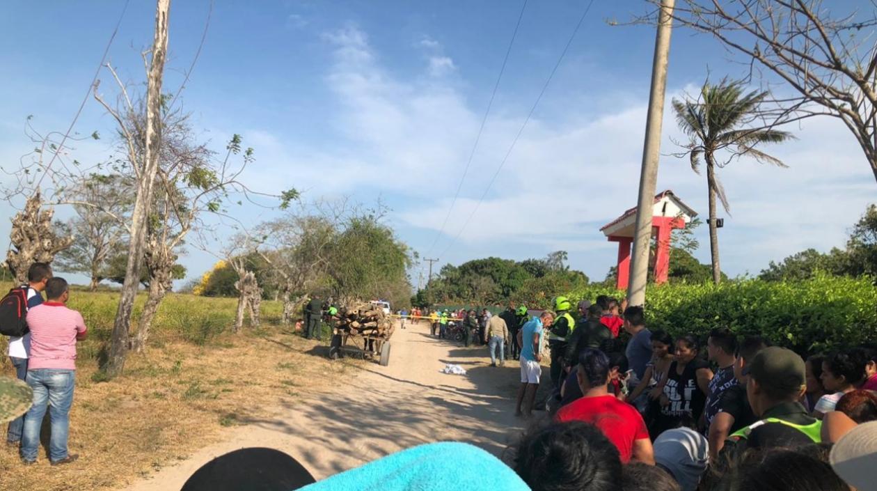 En el lugar falleció Luis Manuel Albor Orozco.