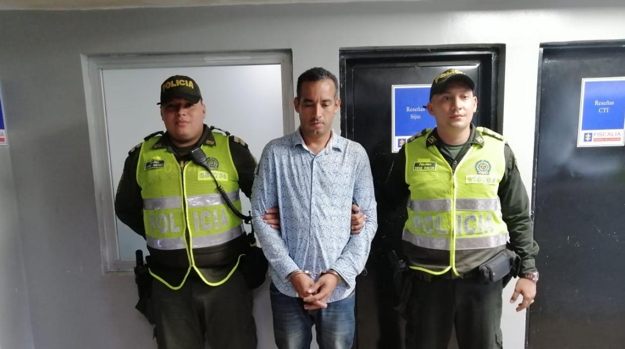 Venezolano capturado.